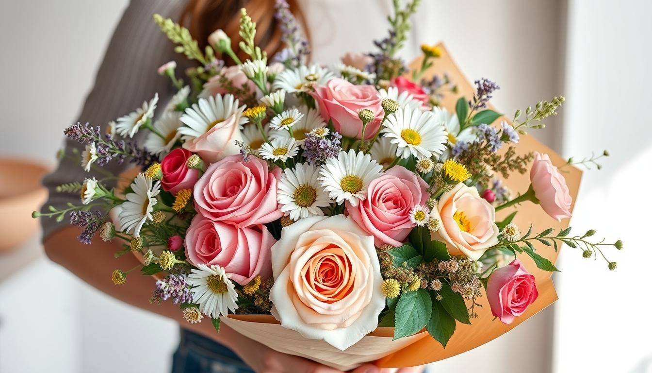 Seasonal flower arrangements