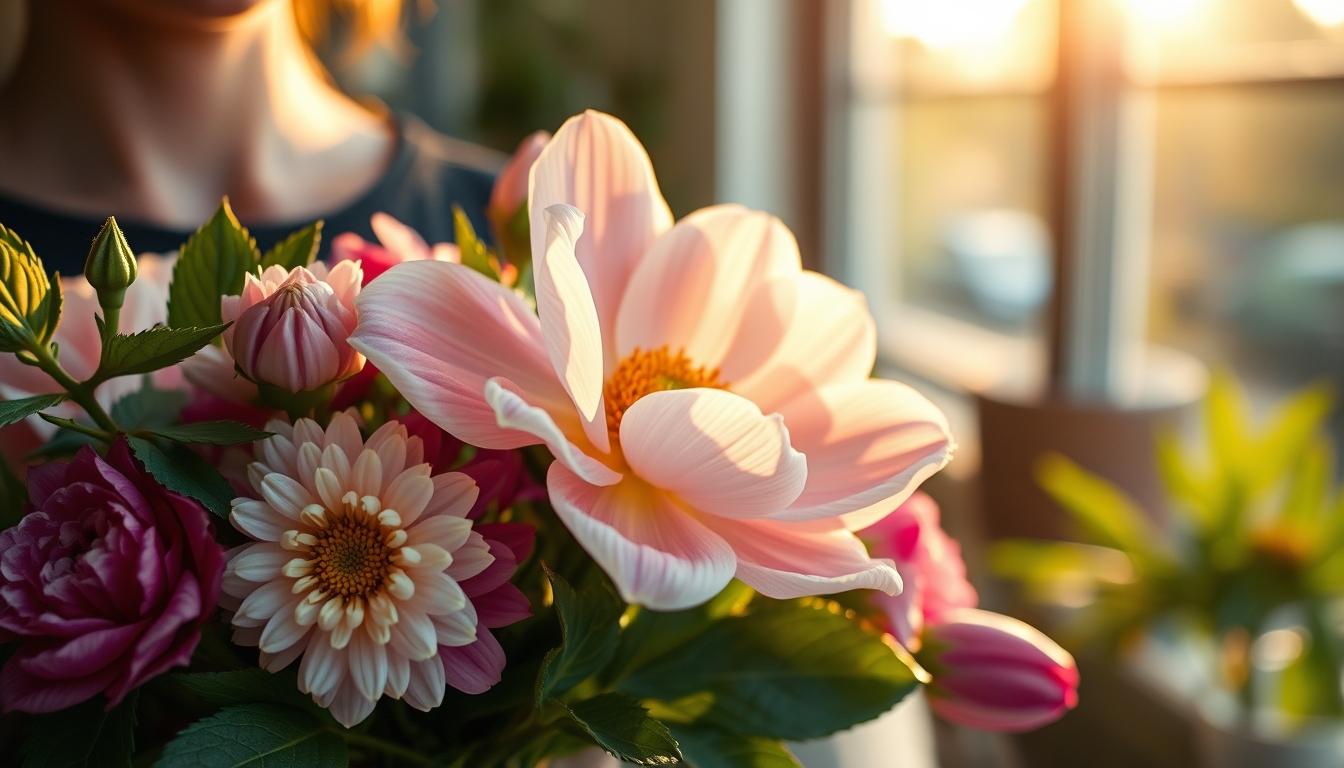 Seasonal flower arrangements